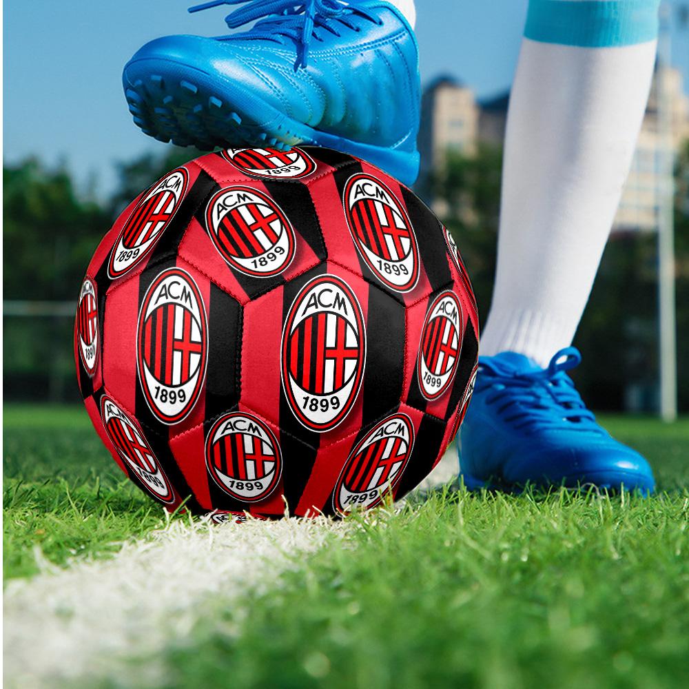 Футбольный мяч AC Milan, размер 5, для матчей, профессиональный, для игры на открытом воздухе, мягкое касание, тренировочный мяч
