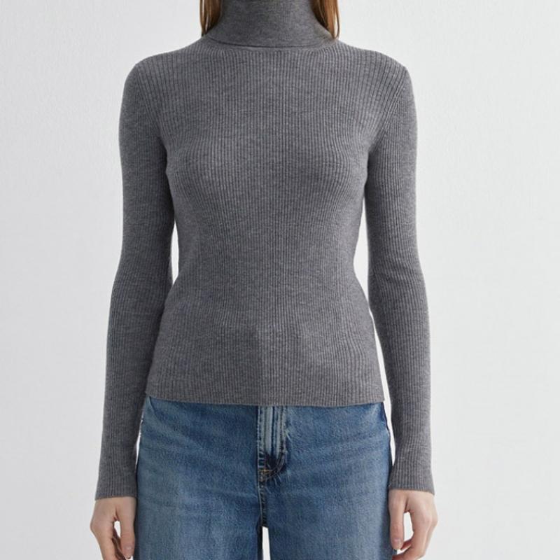 She S miSS Тонкая ребристая водолазка трикотажная SSkpoo42770 Mg