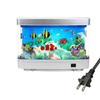 Desktop aquarium fish tank decorative light, USB dynamic fish tank decorative light, aquarium decorative theme ornaments, dynami