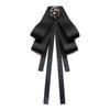Brooch Women's JK Bow Tie Polyester Fabric Bowknot Shirt Bowtie Fashion Ribbon Bow Tie  Shirt