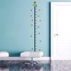 Room Decor Beautiful Mural Baby Growth Chart Under Sea Animal Wall Sticker Height Measure Decal