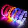 10 шт. светодиодных светящихся браслетов, неоновые светящиеся браслеты, светящиеся в темноте, сувениры для вечеринок и свадеб