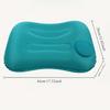 Portable Travels Pillow Air Inflatable Airplane Car Pillows Folding Press Type Bed Pillows Neck Cushion For Home Office Supplies