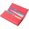 Classic Women's Wallet Made of Genuine Leather ST Leather 22675 Red