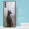 Doberman Dog Case For Samsung Galaxy S24 Ultra S20 S21 S22 S23 S25 Ultra S9 S10 Plus S25 FE Phone Cover