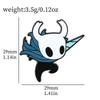 Игра Hollow Knight Silksong Кружевная Брошь-значок Хорнет Косплей Кавайная Сплав Эмалированный Значок Булавка для Лацкана Сумки Украшение для Костюма Аксессуары Реквизит