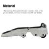 Boat Stainless Steel Anchor Bracket Firm Lightweight Anchors Roller Smooth Simple Operation Marine Parts Hardware Accessory