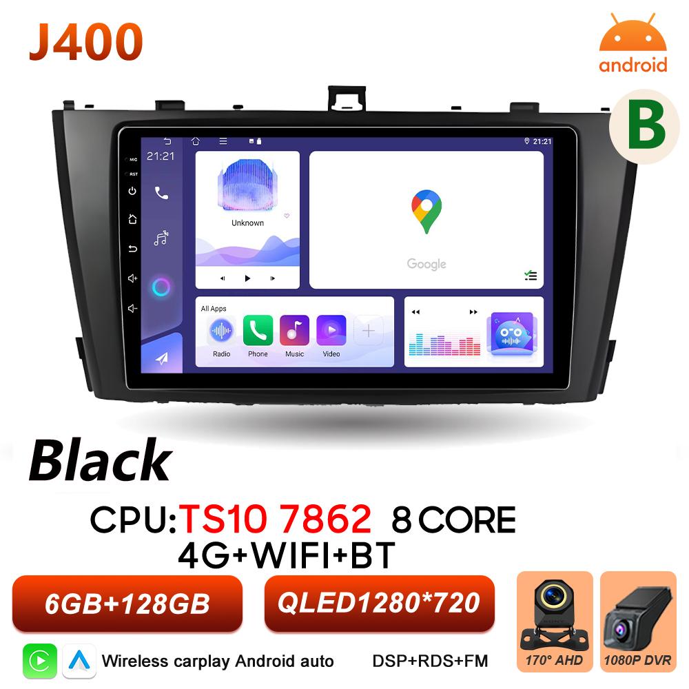 Android 16 Car Radio For Toyota Avensis T27 2009 - 2015 Multimedia Player Autoradio BT Carplay Auto Screen 2din GPS Stereo DSP