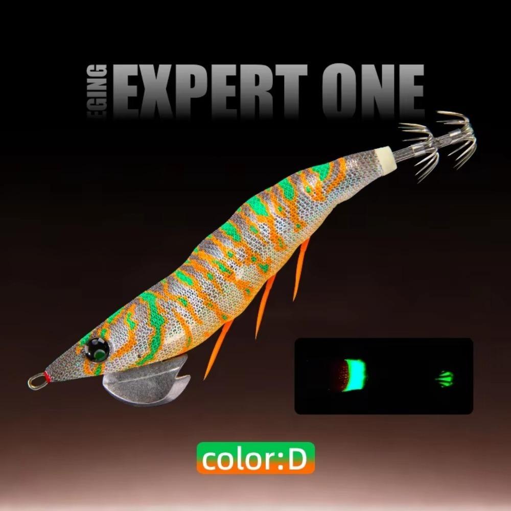 135mm Length Squid Jig Lure 18.5g Weight Artificial Squid Lure Sea Fishing Lure For Octopus