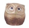 Banko Ware Mosquito Coil Owl Mosquito Coil Holder Ash Glaze Mosquito Coil Holder Stand Height 16cm Made In Japan 10865