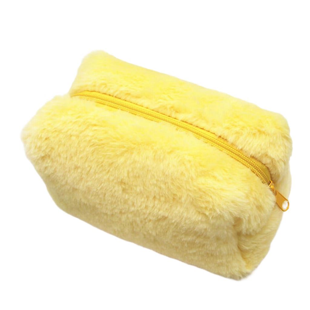 Soft Plush Makeup Pouch With Comfortable Feel Easy Storage Solution for Beauty Fashion Enthusiasts and Quality Seekers