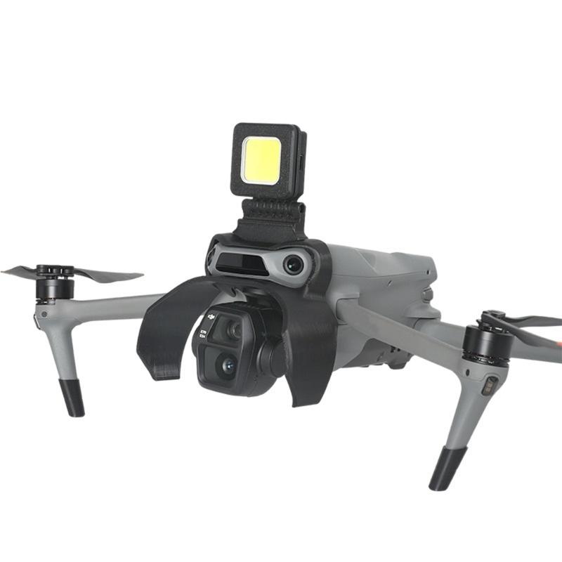 Foldable Miniature Gimbals Night Lights Cover for Air 3S Improved Portability And Shock Absorption In Outdoor Drones