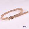 Fashion Sweater Graceful Dress Strap Adjustable Belt Thin Skinny Waistband Faux Leather Belts