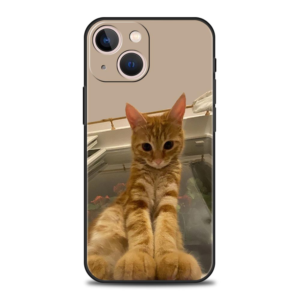 Смешной Чехол для Телефона с Кошкой Для Samsung Galaxy S26 S25 S24 S23 S22 S20 Ultra S21 FE 5G S10 Plus TPU Ударопрочный Чехол