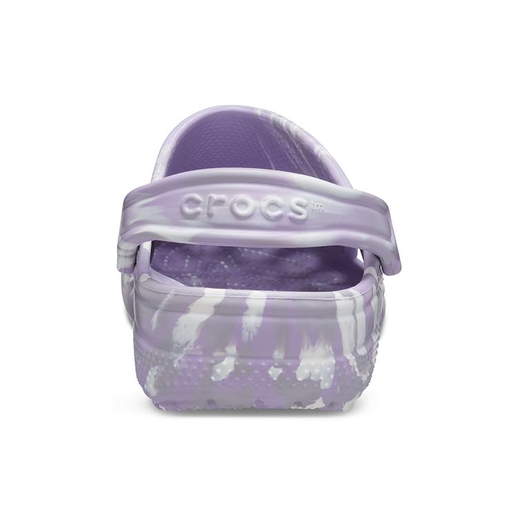 Crocs Классические модные клоги с круглым носком и отверстиями, унисекс, фиолетовые 206867-5PT
