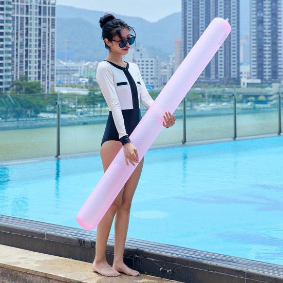 Надувные макароны для плавания 63 дюйма, большие пенопластовые макароны для дополнительной плавучести, плавательное тренировочное устройство, игрушка для бассейна, озера, пляжа