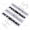 ABS Oil Electric Hybrid Vehicle Logo Car Rear Trunk Emblem Badge For Lexus RX270 RX350 CT200H GX400 ES350 ES300h NX300 NX200t LX