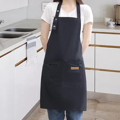 Холщовый фартук для шеф-повара, работы на кухне, деревообработки, ресторана, садоводства