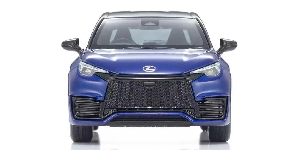 Kyosho Оригинальный масштаб LEXUS LBX MORIZO RR Синий Контракт Готовый продукт KS03931BL 1/43 (Слои тепла/Черный)