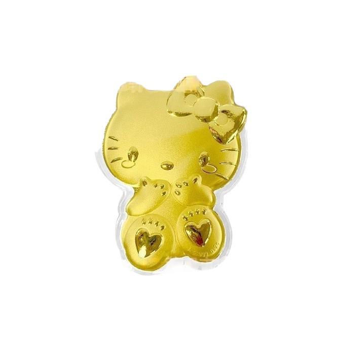999 Pure Gold Hello Kitty Pendant & Keychain Charm
