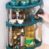 1 Set Kitchen Storage Shelf Stainless Steel Kitchen Corner Storage Organizer Detachable Shelf Home Supply