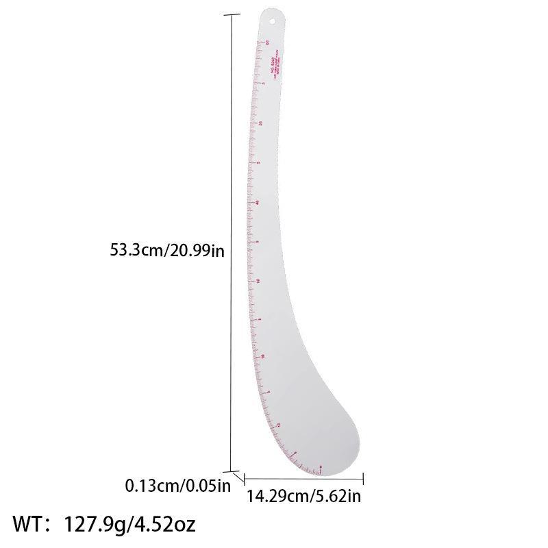 Многофункциональная линейка для создания выкроек одежды: Швейный инструмент для точной резки по кривой