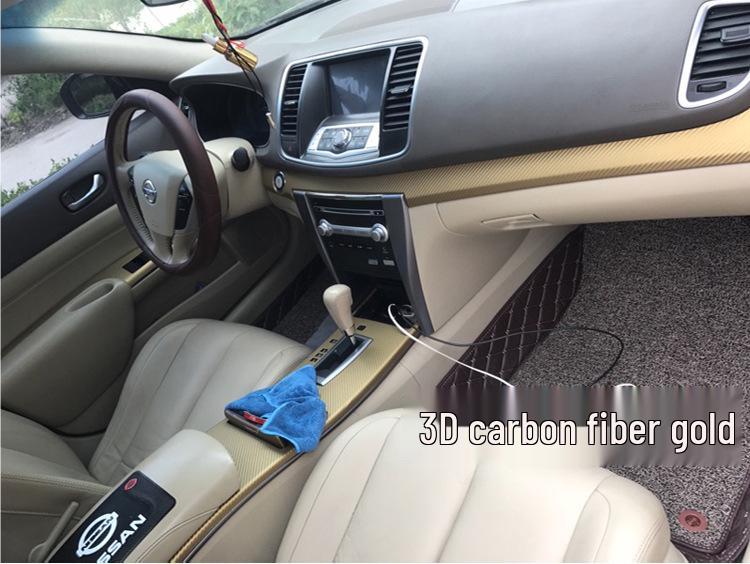 Teana 08-12 Наклейка на консоль переключения передач из углеродного волокна для модификации интерьера