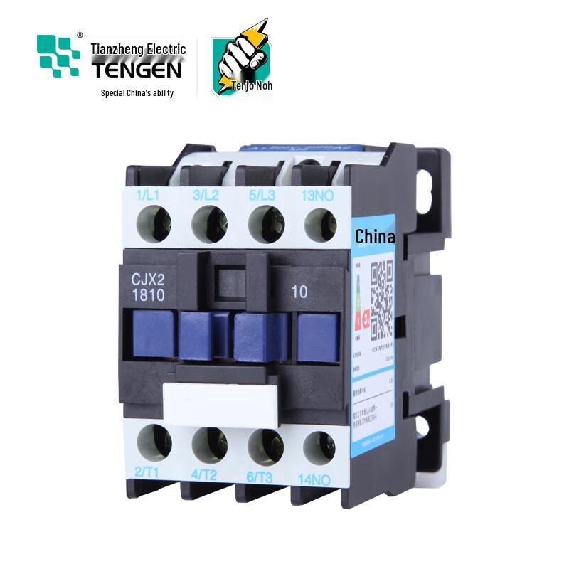 Tengen CJX2-1810 18A 220V 3-Pole AC Contactor