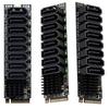 Адаптерная карта M.2 на SATA3.0 ASM1166 6 Гбит/с 8 портов M.2 на SATA 3.0 Riser Card с интеллектуальным индикатором, инструменты в комплекте для настольного ПК