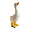 Resin Duck Ornaments Multi-Purpose Festival Animal Decor Ornament Lifelike Resin Decorative Figurine for Pool Yard Outdoor Decor