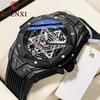 New TOP Brand Luxury Men's Watch with Box Fashion Silicone Men's Mechanical Watches