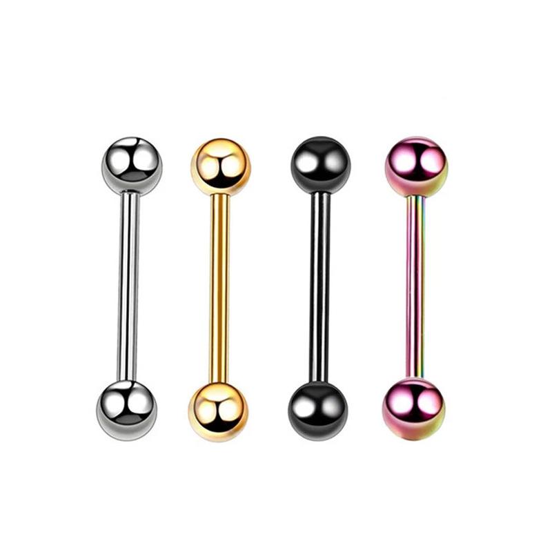 Простой набор ногтей для бровей с носовым кольцом из нержавеющей стали