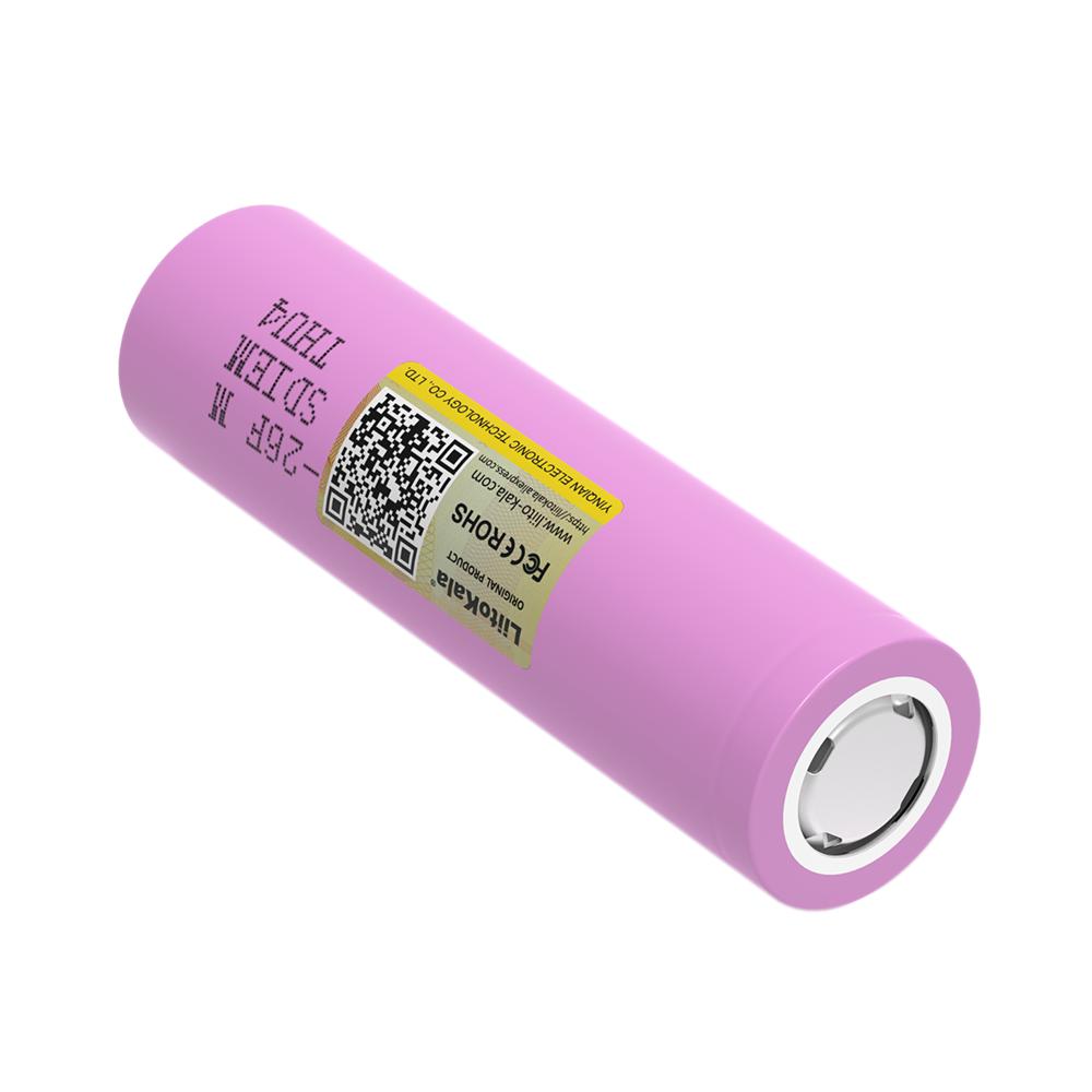 LiitoKala 3.7V 18650 2600mAh ICR18650-26FM литиевая батарея перезаряжаемая батарея для электроинструмента