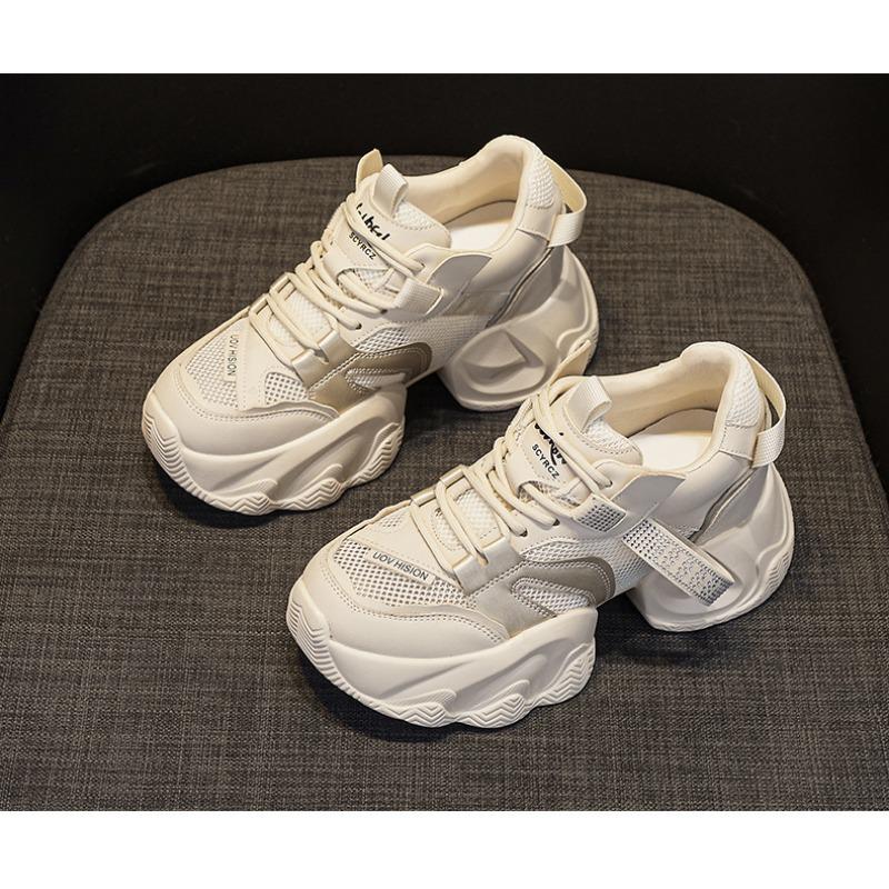 Поп-туфли с толстой подошвой повседневная модная студенческая обувь женская обувь