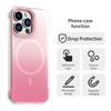 Для iPhone 13 Pro Магнитный чехол Градиентный дизайн Безрамочный IMD ТПУ+ПК+ПЭТ Чехол для телефона