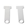 2pcs Chrome Helmet Strap D-Ring Lock Extension For Honda Goldwing GL1800 GL1500 1200 Motorcycle Accessories