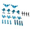 Aluminum Alloy RC Car Upgrade Parts Kit Shock Absorbers CVD Drive Shaft Front Rear Steering Cup for   K969 1Celsius28 RC Car