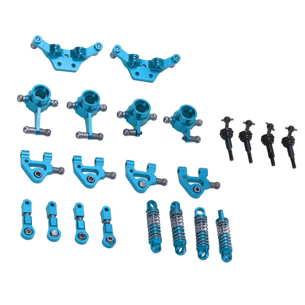 Aluminum Alloy RC Car Upgrade Parts Kit Shock Absorbers CVD Drive Shaft Front Rear Steering Cup for   K969 1Celsius28 RC Car
