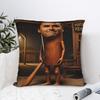 Charlie Kirk Tung Tung Sahur Meme Pillow Cover  Soft Cushion Cover Funny Pillow Case For Living Room Bed Chair