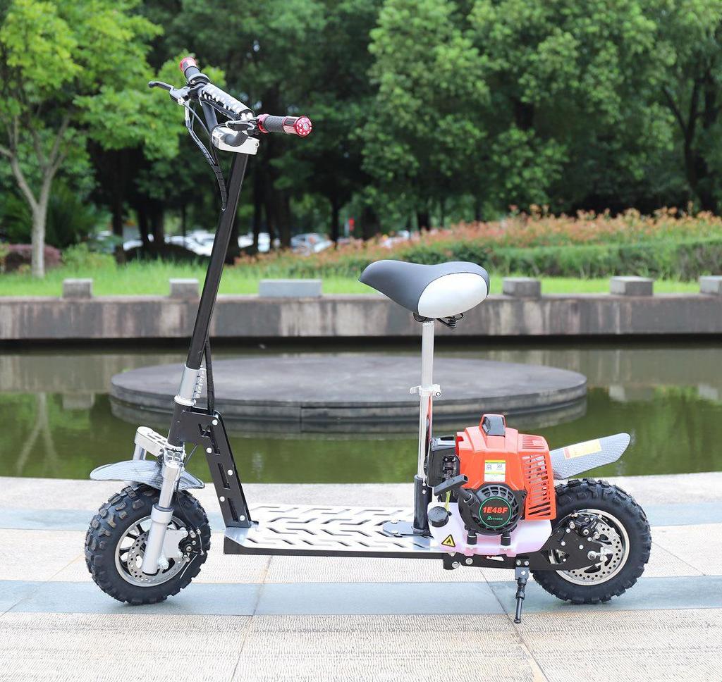 X6 Легкий 2-тактный Бензиновый Мини-Скутер Серфинг Досуг Мотоцикл