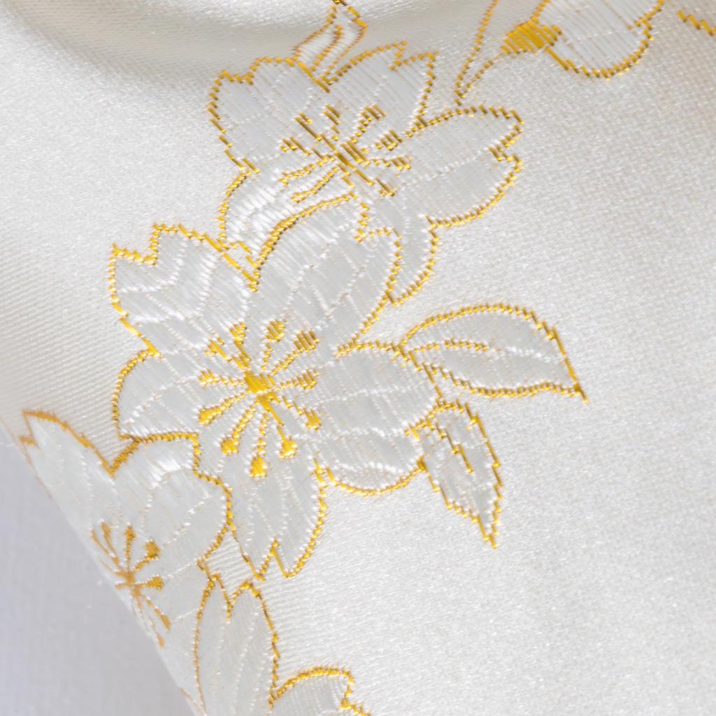 [Акадзава Асахи] Подушка для буддийского алтарного колокола с узором сакуры для домашнего использования (бежевый) (3 Размер)