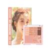 16 Brand My Magazine Makeup Palette 7.1g, Vol 08 Apricot Blossom Nostalgia Mood, 1 Piece