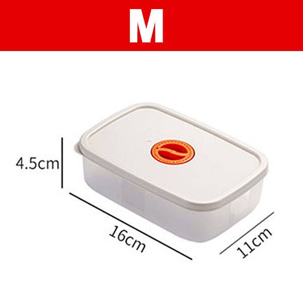 Контейнеры для хранения продуктов Микроволновая коробка бенто с крышкой-таймером свежести Герметичные контейнеры для заморозки Овощи Фрукты