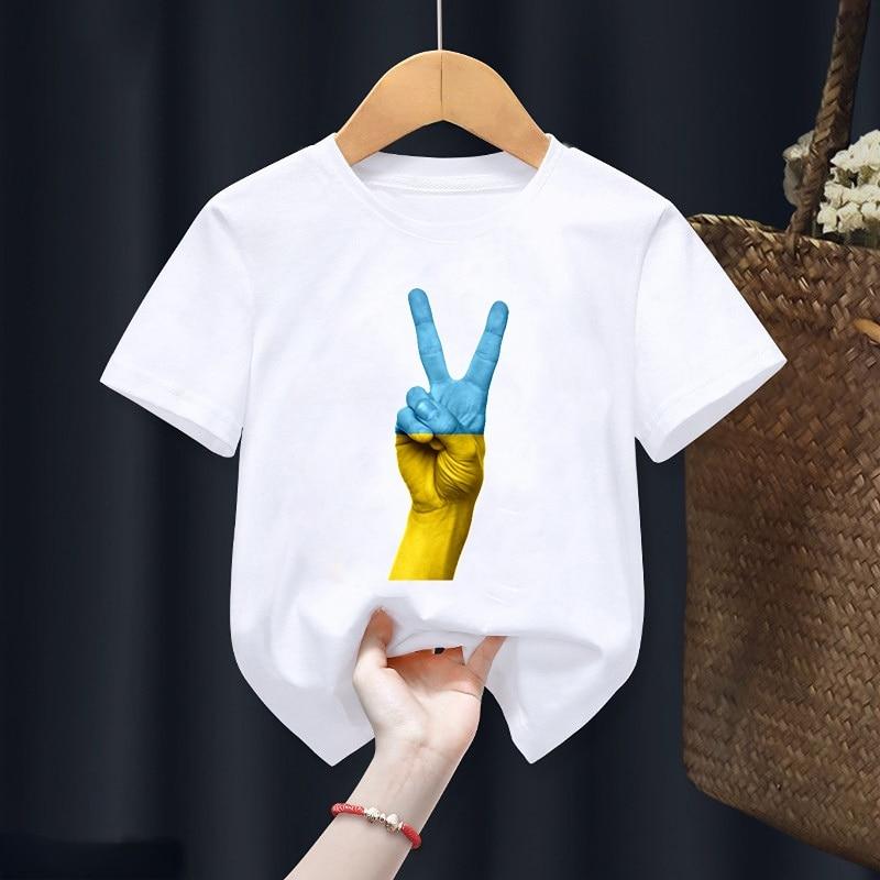 Women's T-shirt Lovely Ukrainian T-shirt Harajuku Adult T-shirt Unisex Top Short Sleeve T-shirt