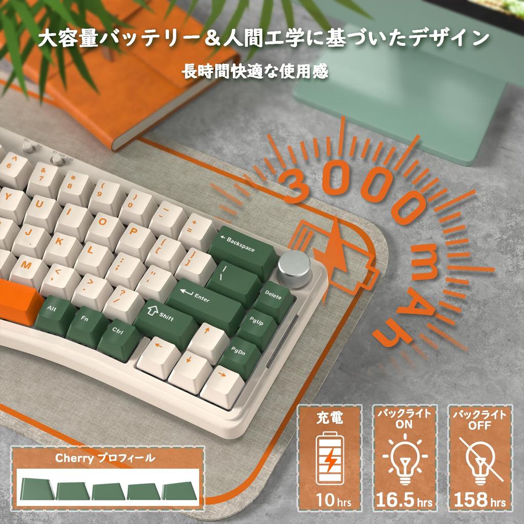 AKS068pro Игровая клавиатура Alice Layout Беспроводная Bluetooth Проводная 68 клавиш Sea Salt Axis Gasket Mount Горячая замена клавиш PBT Эргономика Южная ориентация