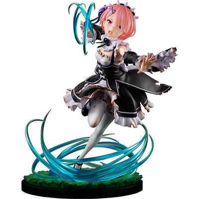 [KDcolle] Re:Zero - Начинаю новую жизнь в другом мире Рам Розваал Боевая версия. ПВХ и АБС фигурка в масштабе 1/7 KK34751 Приблизительно 235 мм