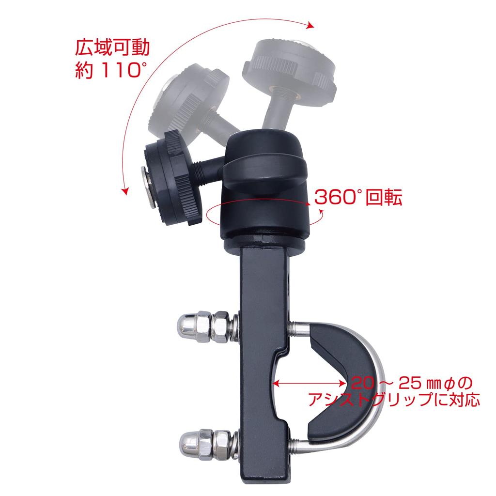 Держатель для крепления ручки-помощника Jet Inoue для мониторов Черный (592010)