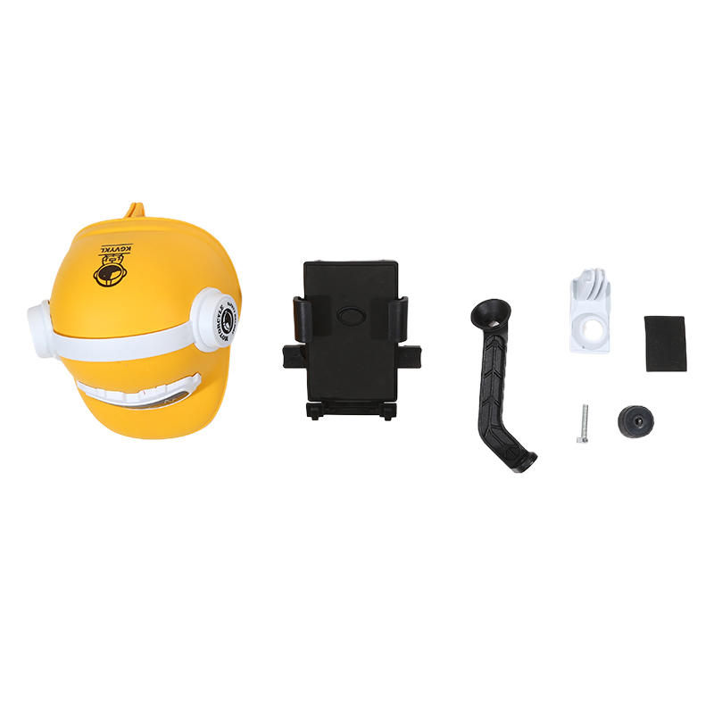 Handlebar Helmet Cell Phone Holder Self-driving Sun Resistant Phone Navigation Mount Bracket for Motorcycle Electric Vehicles Bicycle