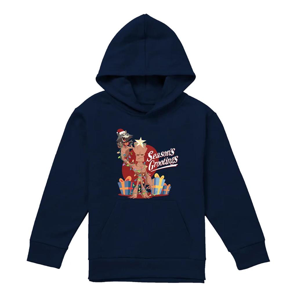 Guardians Of The Galaxy Childrens/Kids Seasons Grootings Hoodie