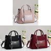 Pu Material Casual Single Shoulder Handbag With Zipper Pocket For Daily Use